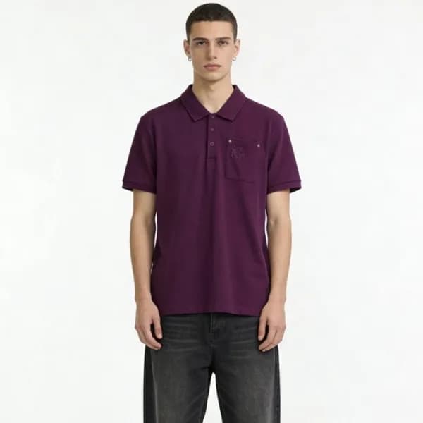 로에베 남성 폴로 반팔티 - Loewe Mens Polo Tshirt - loc13790x - 1