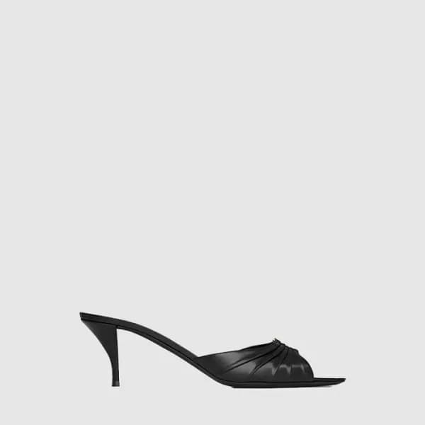 입생로랑 여성 바빌론 뮬 - Saint Laurent Womens Babylone Mule… - 1