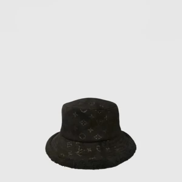 루이비통 남성 램스울 벙거지 - Louis vuitton Mens Lambswool Buc… - 1