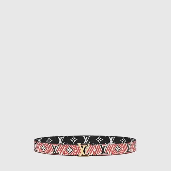 루이비통 남성 아이코닉 리버서블 벨트 - Louis vuitton Mens Iconic R… - 1