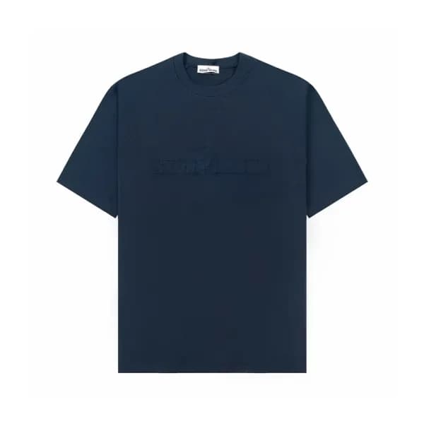스톤아일랜드 남성 라운드 반팔 티셔츠 - Stone Island Mens Round Tsh… - 1