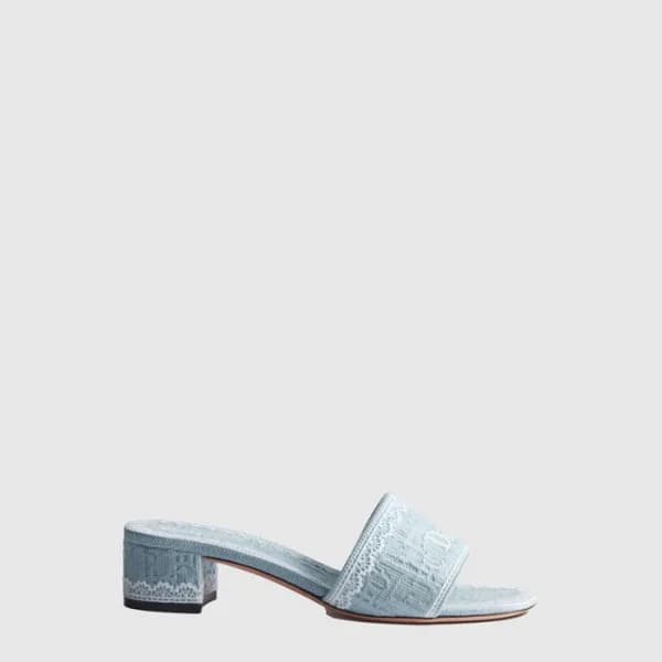 디올 여성 덴텔 힐 슬라이드 - Dior Womens Dentelle Hill Slide … - 1
