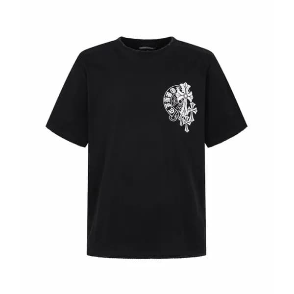 크롬하츠 남성 라운드 반팔티 - Chrom Hearts Mens Round Tshirt -… - 1