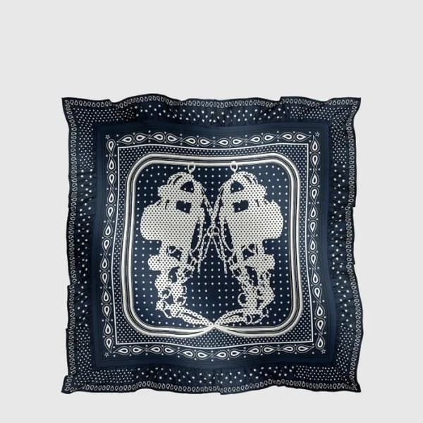에르메스 여성 브라이즈 드 갈라 폴카 도트 반다나 스카프 - Hermes Womens Br… - 1