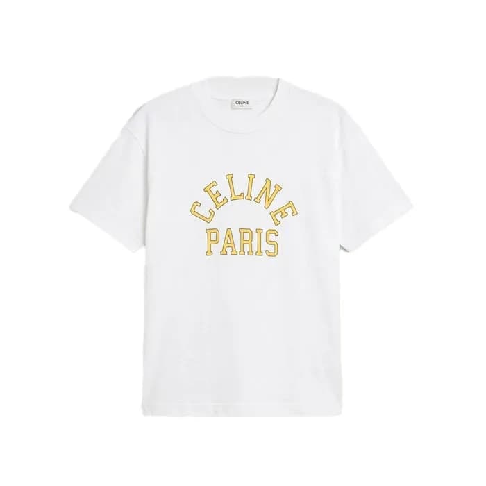 셀린느 남성 반팔 티셔츠 - Celine Mens Round Tshirt - cec1622… - 1