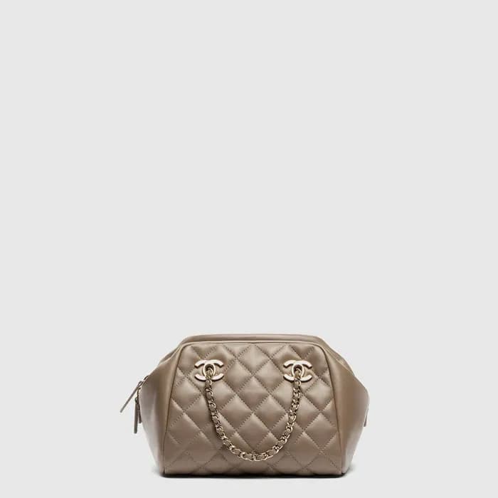 샤넬 여성 스몰 볼링백 - Chanel Womens Small Bowling Bag - chb17240x - 1