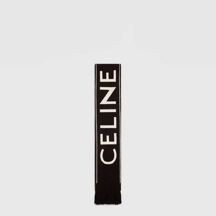 셀린느 여성 이니셜 스카프 - Celine Womens Initial Scarf - acc10546x - 1