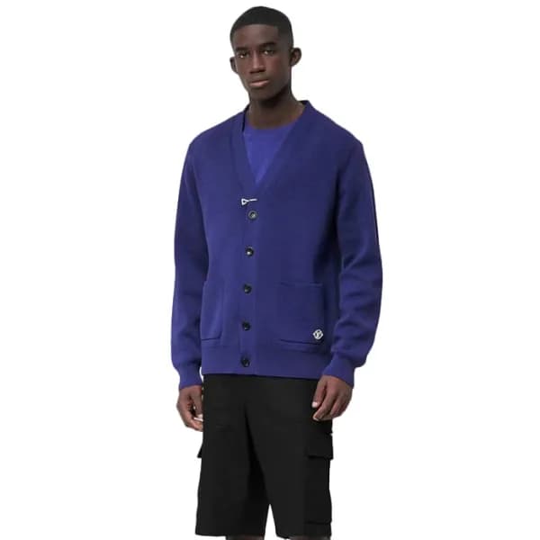 루이비통 남성 브이넥 가디건 - Louis vuitton Mens V-neck Cardigan - lvc18431x - 1
