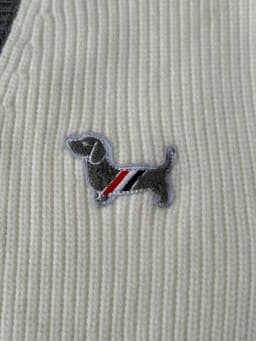 Thom Browne 톰브라운 남성 브이넥 가디건 - Thom Browne Mens V-neck Cardigan… 검수 사진 6