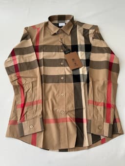 Burberry [버버리]Burberry 2025 Mens Vintage Basic Tshirts - 버버… 검수 사진 3