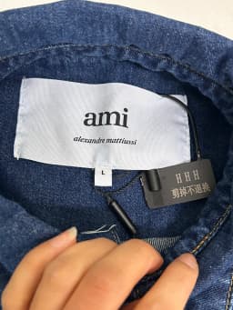 AMI 아미 남성 데님 셔츠 - Ami Mens Dress Shirts - amc2526x 검수 사진 15