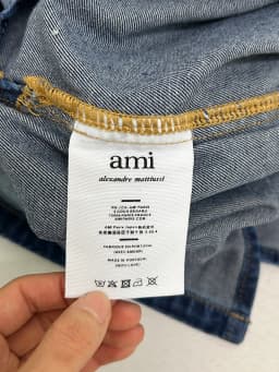 AMI 아미 남성 데님 셔츠 - Ami Mens Dress Shirts - amc2526x 검수 사진 16