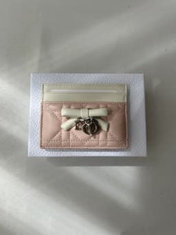 Dior 디올 여성 레이디 디올 프리지아 카드 지갑 - Dior Womens Lady Dior Freesia Card Wallet - diw1048x 검수 사진 2