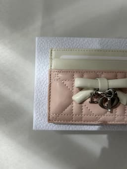 Dior 디올 여성 레이디 디올 프리지아 카드 지갑 - Dior Womens Lady Dior Freesia Card Wallet - diw1048x 검수 사진 3