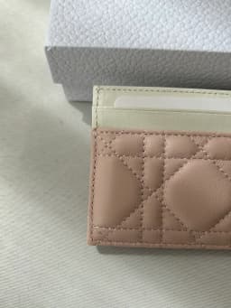 Dior 디올 여성 레이디 디올 프리지아 카드 지갑 - Dior Womens Lady Dior Freesia Card Wallet - diw1048x 검수 사진 7