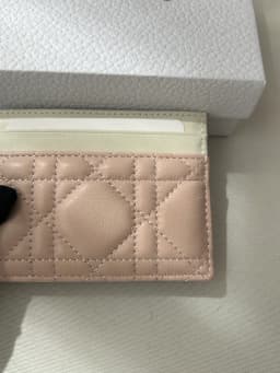Dior 디올 여성 레이디 디올 프리지아 카드 지갑 - Dior Womens Lady Dior Freesia Card Wallet - diw1048x 검수 사진 8