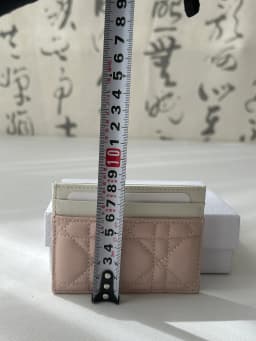 Dior 디올 여성 레이디 디올 프리지아 카드 지갑 - Dior Womens Lady Dior Freesia Card Wallet - diw1048x 검수 사진 13