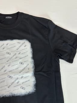 Balenciaga 발렌시아가 남성 라운드 반팔 티셔츠 - Balenciaga Mens Round Tshirt… 검수 사진 4