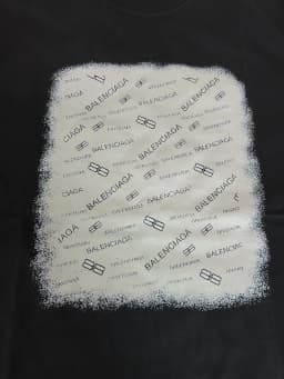Balenciaga 발렌시아가 남성 라운드 반팔 티셔츠 - Balenciaga Mens Round Tshirt… 검수 사진 8
