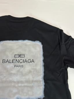 Balenciaga 발렌시아가 남성 라운드 반팔 티셔츠 - Balenciaga Mens Round Tshirt… 검수 사진 12