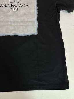 Balenciaga 발렌시아가 남성 라운드 반팔 티셔츠 - Balenciaga Mens Round Tshirt… 검수 사진 14