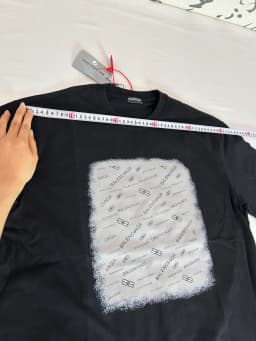 Balenciaga 발렌시아가 남성 라운드 반팔 티셔츠 - Balenciaga Mens Round Tshirt… 검수 사진 16
