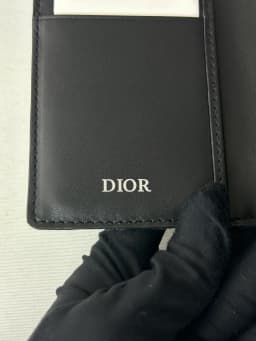Dior [당일배송] 디올 남/녀 오블리크 2단 카드지갑 - dd780x 검수 사진 12