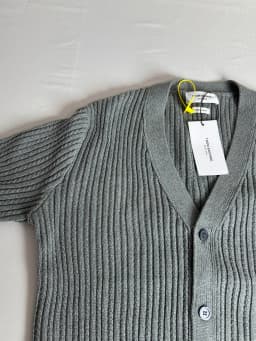 Thom Browne 톰브라운 남성 브이넥 가디건 - Thom Browne Mens V-neck Cardigan… 검수 사진 3