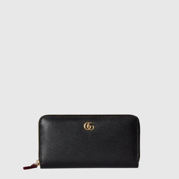 구찌 여성 GG 마몽 바이컬러 지퍼 지갑 - Gucci Womens GG Marmont B… 이미지 2/5