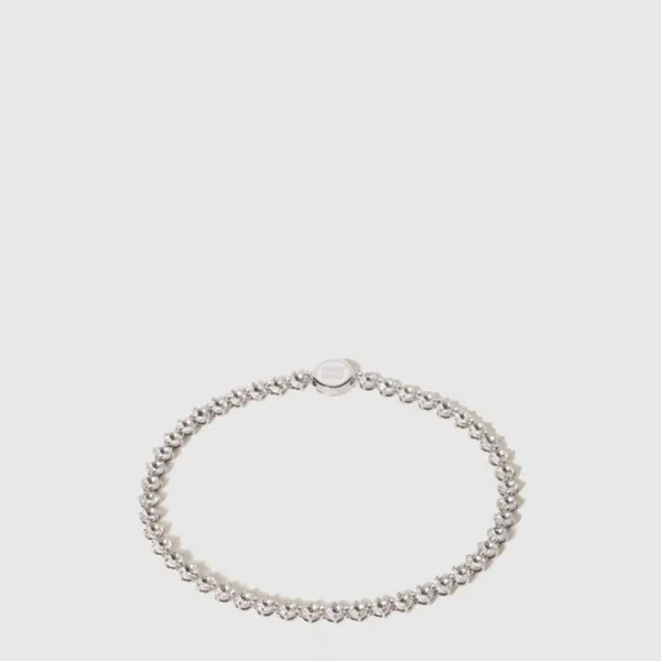 미우미우 여성 크리스탈 메탈 목걸이 - Miumiu Womens Crystal Metal … 이미지 2/7