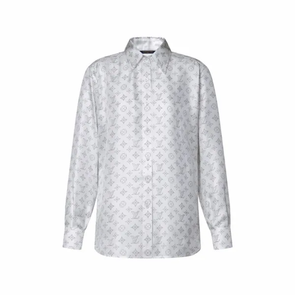 루이비통 여성 실크 셔츠 - Louis vuitton Womens Silk Shirt - … 이미지 2/16