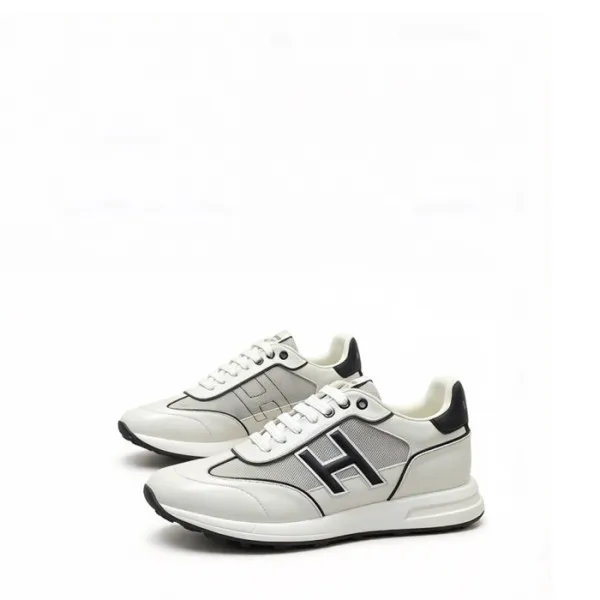 에르메스 남성 가죽 스니커즈 - Hermes Mens Leather Sneakers - h… 이미지 2/12