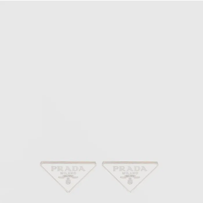 프라다 여성 스말토 보석 이어링 - Prada Womens Smalto Gemstone Earring - acc10264x