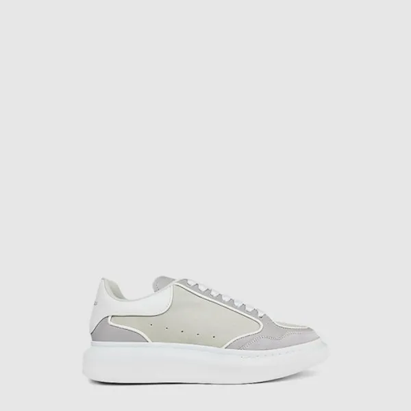 알렉산더 맥퀸 남성 오버사이즈 패널 트레이너 - Alexander McQueen Mens … 이미지 2/4