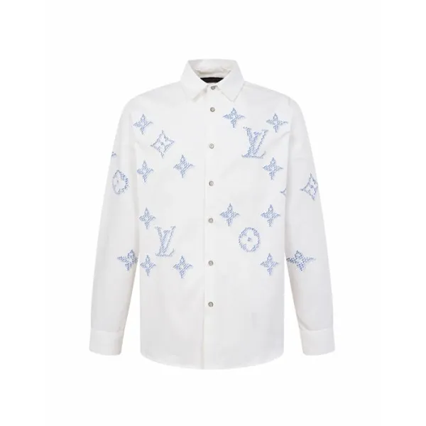 루이비통 남성 모노그램 셔츠 - Louis vuitton Mens Dress Shirts … 이미지 2/15