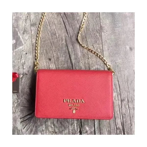 Prada 2019 Leather Chain Shoulder Cross Bag