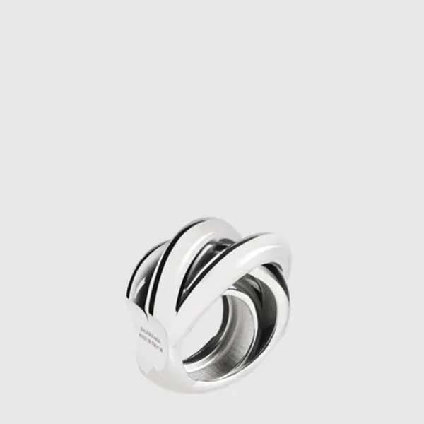 발렌시아가 남성 사투르네 링 - Balenciaga Mens Saturne Ring - a… 이미지 2/5