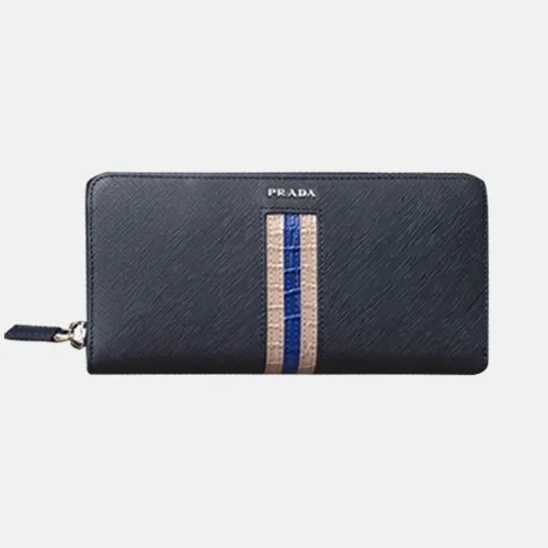 Prada 2018 Mens Saffiano Long Purse