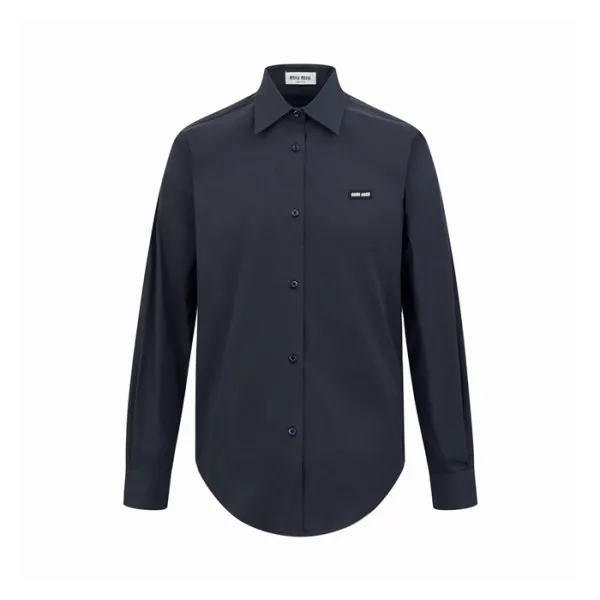 미우미우 여성 클래식 셔츠 - Miumiu Womens Dress Shirts - mic1… 이미지 2/12