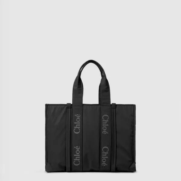 끌로에 여성 우디 토트 백 라지 - Chloe Womens Woody Tote Bag La… 이미지 2/5