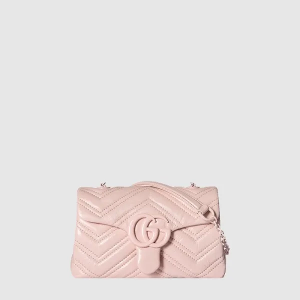 구찌 여성 GG 마몽 미니 숄더백 - Gucci Womens GG Marmont Mini … 이미지 2/3