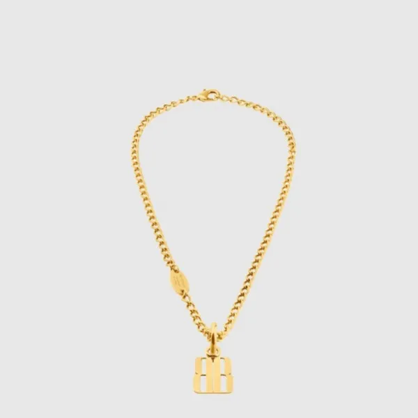 발렌시아가 남성 나노 씬 네크리스 - Balenciaga Mens Nano Thin Nec… 이미지 2/4