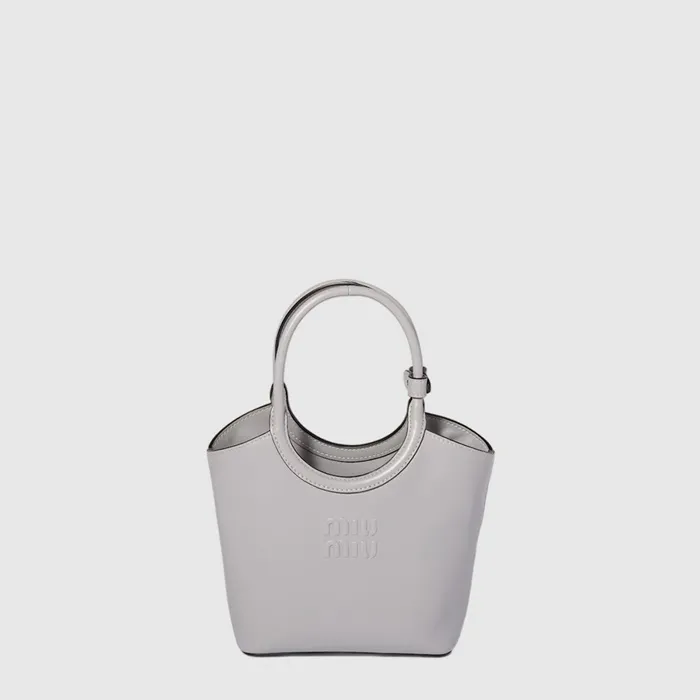 미우미우 여성 아이비 가죽 핸드백 - Miumiu Womens Ivy Leather Handbag - mib16427x 이미지 2/4