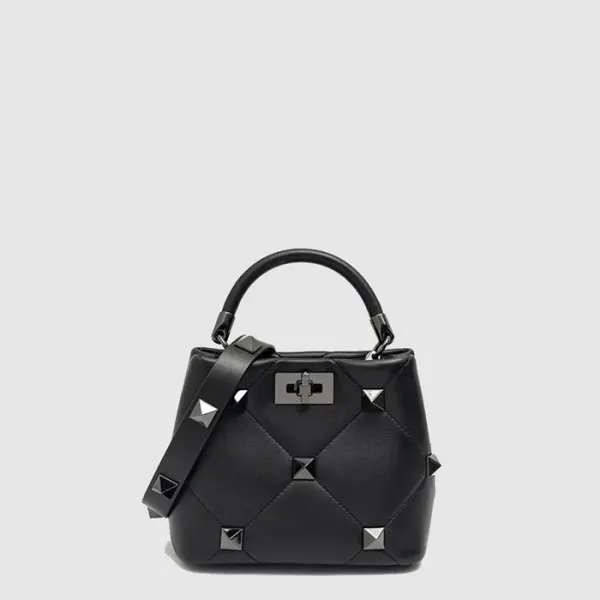 발렌티노 여성 로만 스터드 스몰 토트백 - Valentino Womens Roman Stu… 이미지 2/3