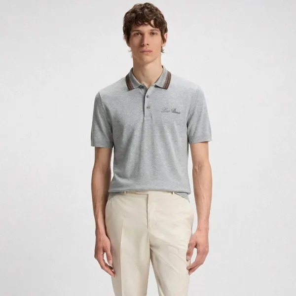로로피아나 남성 폴로 반팔티 - Loro Piana Mens Polo Tshirt - lp… 이미지 2/12