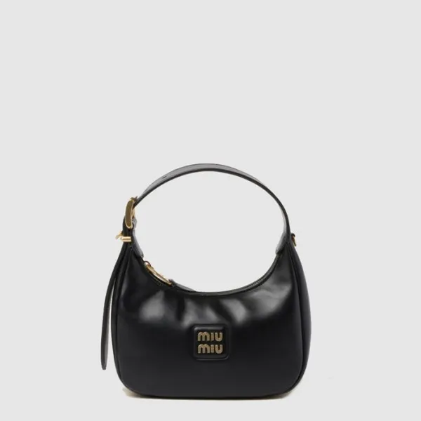 미우미우 여성 가죽 호보백 - Miumiu Womens Leather Hobo Bag - … 이미지 2/3