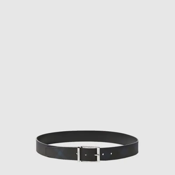 버버리 남성 리버서블 체크 벨트 - Burberry Mens Buckle Reversibl… 이미지 2/4