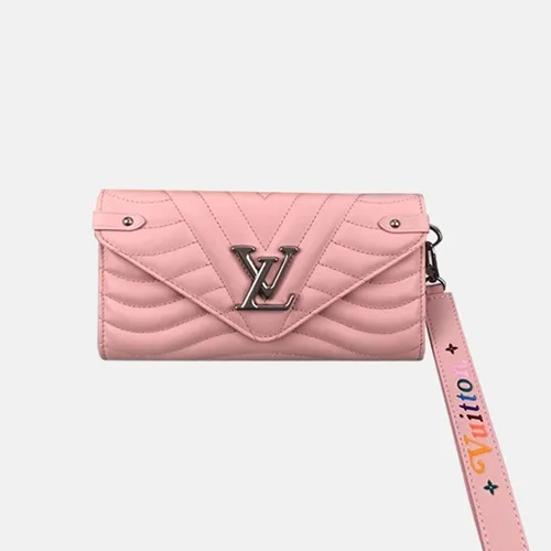 Louis Vuitton 2018 Ladies New Wave Compact Long Wa…
