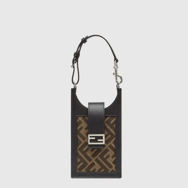 펜디 여성 바게트 폰 홀더 크로스백 - Fendi Womens Baguette Phone … 이미지 2/4