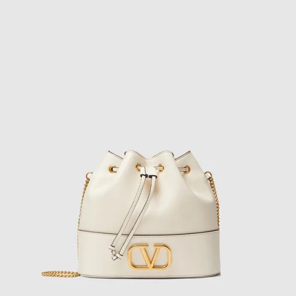 발렌티노 여성 브이로고 체인 미니 버킷백 - Valentino Womens V-Logo C… 이미지 2/3